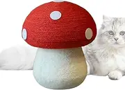 Cat Scratching Pads,Mushroom Cat Scratcher | Portable Interactive Play Climber Post for Pet Birthday Indoor Outdoor Boredom