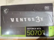BRAND NEW-SEALED MSI Ventus 3X OC GeForce RTX 5070 Ti 16GB Nvidia Graphics Card