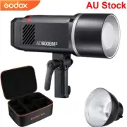 Godox AD600BMII Outdoor Flash Strobe with AD-R6 Reflector CB-09 Carry Case