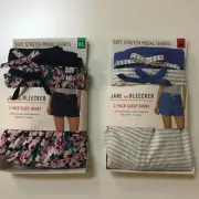 Jane And Bleecker Women's 2 Pack Sleep Short 3' inseam Variety