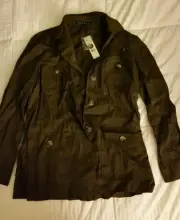 NWT Theory Blazer Shelly Crunch Coffeebean Jacket Size 8