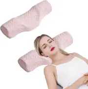 Cervical Neck Pillow for Sleeping, Memory Foam Neck Roll Pillow for Stiff Neck P