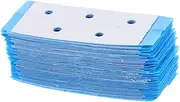 AUTSUPPL 40pcs Wig Tape 2 Sided Tape Double Side Tape Double Sided Adhesive Tape Wigs Double Sided Tape Hair Extension Tape Double Sided Hair Tape Hair Tape for Styling Sky-Blue Plastic