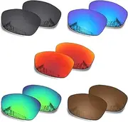 [Well-aimed] Replacement Lenses Compatible with Bolle Grunt 10267 Sunglasses - Value Pack 502