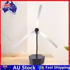 Fly Fan for Tables USB Rechargeable Flexible Fly Repellent Fan Table Top Fly Fan