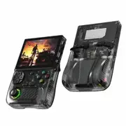 128G Handheld Game Console，3.5 Inch IPS Screen Linux System, Retro Gaming Console Built in 20000+ Games, 3000mAh Battery, Black