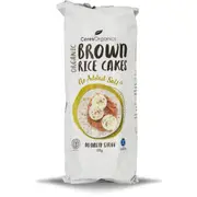 Ceres Organics Rice Cakes No Added Salt 110g