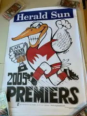 2005 - Sydney Swans - AFL Premiership Official / Original Weg Poster