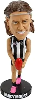 Licensing Essentials AFL Collingwood Magpies Darcy Moore Bobblehead Figure