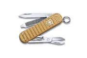 Victorinox Swiss Army Classic SD Precious Alox Pocket Knife | Gold