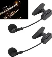 HiFi 2.4G Subpista/Support Wireless Microphone Saxophone/Saxo Microphone for a Transparent Sound Performance Truck for Concerts, Outdoor Game, Recording