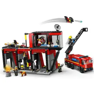 【LEGO 樂高】#60414 消防局和消防車