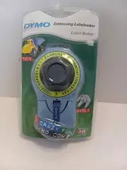 Dymo Label Buddy - Embossing Label Maker NIB with one roll of 3/8s label