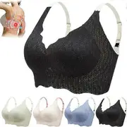 Unbrand Elrosoy Jelly Gel Shaping Bra, Jelly Gel Shaping Bra All Day Tender Care, Jelly Gel Bra, Wireless Bras with Support and Lift black M