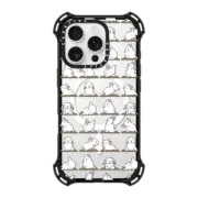 iPhone 16 Pro Bounce Case MagSafe Compatible Bunnies Yoga