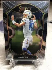 2020 Select Football Justin Herbert Rookie Card RC #44 Concourse Level