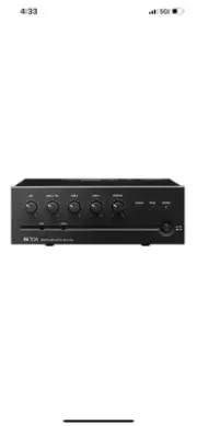 NEW TOA BG-2120 Mixer / Amplifier, 120 Watt, 70 Volt Speaker Output BG2120