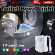 Toilet Night Lights LED Bowl Night Lights with Motion Sensor Activated Detection