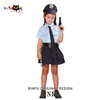 在飛比找蝦皮購物優惠-賓蒲服飾✨ 女童警察角色扮演造型服飾 兒童女警Cosplay