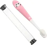 SHERCHPRY Manual Toothbrush Storage Bucket 2-12 Year Olds Panda Design Soft Bristles Easy to