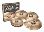 Paiste PST8 5 Piece ROCK Cymbal Set/Free 16" Crash Cymbal/New/Model #180RS16