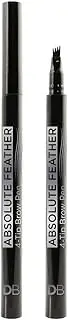 [Designer Brands] DB Absolute Feather Brow Pen Chocolate, 265 count Pack of 265