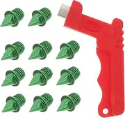 [EXAOMBLE] Replacement Track Spikes Aluminum Alloy Spikes with Wrench for Running Jumping Field Sports Lightweight Resistant Easy to Install