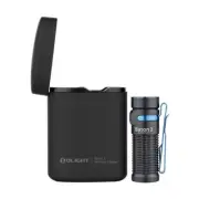 Olight Baton 3 Premium Edition LED Flashlight with Portable Charging Case