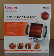 Beurer IL50 Infrared Heat Lamp Heated Red Light Therapy