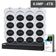 Watchguard NVRKIT-C1664F Compact Series 16 Camera 6.0MP IP Surveillance Kit (...
