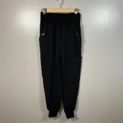 Anthropologie Maeve Cicerone Cargo Jogger Pant Size XS Black Tencel Pull On