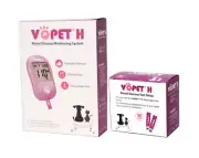 VQ PET H Blood Glucose Monitoring System for Pet Use Starter KIT With 50 Te
