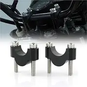 GZKJP for Y&amaha YFZ 450 Grizzly 660 700 Kodiak 700 for Raptor 250 700 FMX650 TW200 7/8" 22mm Handlebar Mounting Fat Bar Risers CNC Billet