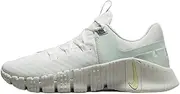 [Nike] Free Metcon 5 Premium Women's Workout Shoes (FJ1548-100, Summit White/Sea Glass/Barely Green/Light Lemon Twist)