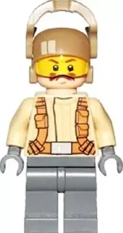 Genuine LEGO SW: Ep. 7 RESISTANCE TROOPER - MOUSTACHE sw0696 Minifigure **NEW**