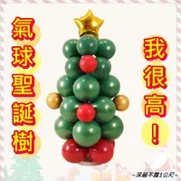 在飛比找PChome24h購物優惠-【台灣現貨】氣球聖誕樹LED燈 裝飾 聖誕老人 雪花 幼兒園