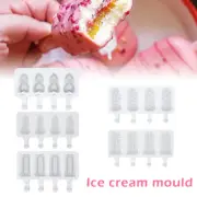 DIY Yogurt Juice Ice Cream Mold Popsicle Maker Lolly Mould Tray Rectangle tepJI