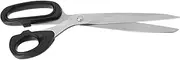 Stainless Steel Black Handle Lengthened Scissors for Leather Cutting Industrial Use