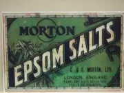 Epsom Salts Metal Sign (451)