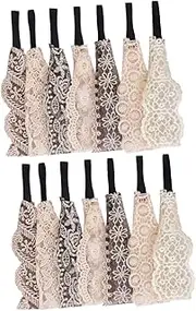 [TOYZFRIENDY] 14 Pcs Lace Headbands Hair Band Women's Headbands Girl Headbands Lace Headwear Elastic Headband Decoration Headband
