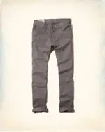 HOLLISTER SKINNY 5 POCKET BUTTON FLY PANTS 窄管 工作長褲 現貨W29