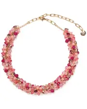 Carolina Herrera CZ Cluster Donut Necklace