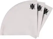 (3-PACK) ATHIA coffee filter for Hario V60 size01, 100% cotton reusable cone shape cloth filter, 3-pack for 1-2 Cup small pour-over drippers, eco-friendly alternative to paper filters