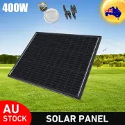 400W Fixed Solar Panel 12V Mono 400 Watt Caravan Camping Power Battery Charging