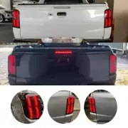 For Mitsubishi L200 Triton 15-18 MQ MR Rear Lights Tail Lamp US Smoke LED Pickup (for: Mitsubishi)
