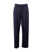 Elastic waist casual pants IT40,IT42,IT38 Black