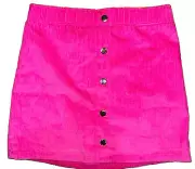 Isaac Mizrahi Girls Kids Collection Classic Corduroy Skirt Pink Size 10/12
