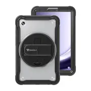 Armor-X (HLN Series) 2 Layers Protective Rugged Tablet Case with Hand Strap and