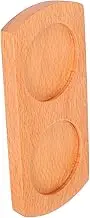 ABOOFAN Wooden Pepper Grinder Stand Kitchen Accessory for Salt Pepper Mills Stable Base for Efficient Grinding Modern Design Compatible with Various Grinder Models
