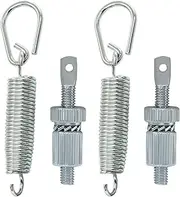 Piutouyar 2 Set Drum Pedal Spring, Stainless Steel Bass Drum Foot Pedal Spring Percussion Instrument Replacement Parts